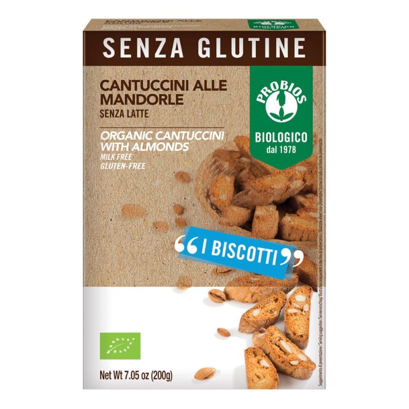  Probios Cantucci alle Mandorle Senza Glutine 200g