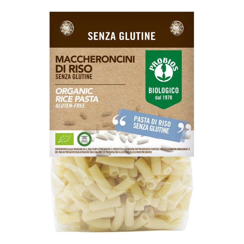  Probios Pasta Maccheroncini di Riso Senza Glutine 400g