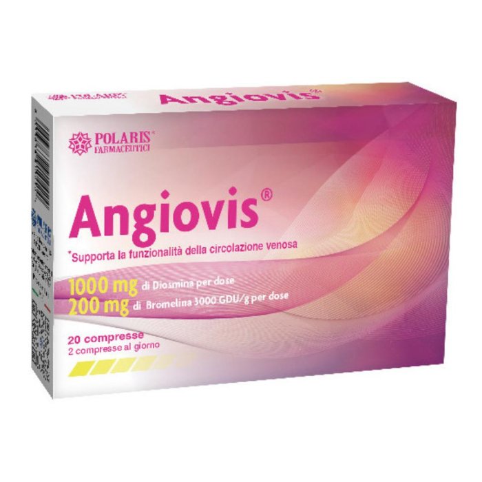 Polaris Farmaceutici Angiovis Integratore Alimentare 20 Compresse