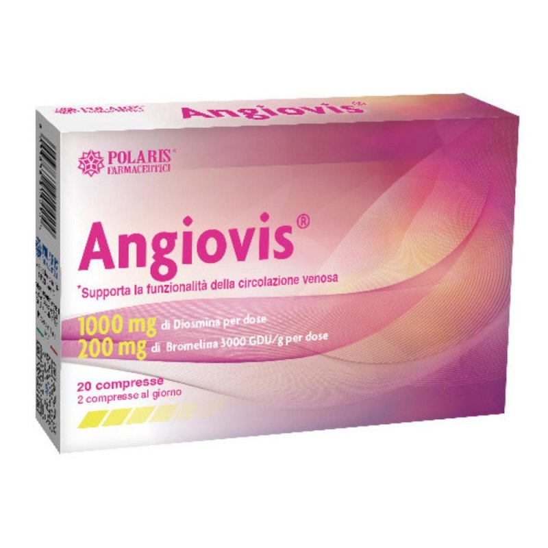 Polaris Farmaceutici Angiovis Integratore Alimentare 20 Compresse