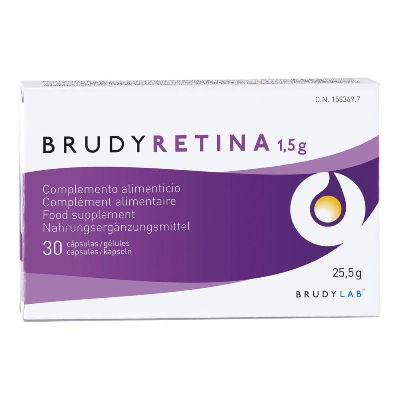 Kilabs BrudyRetina Integratore per Retinopatia Diabetica 30 Capsule