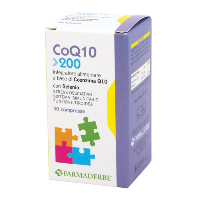 Farmaderbe Co Q10 Integratore Alimentare 30 compresse
