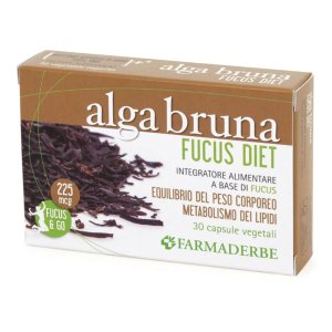 Farmaderbe Alga Bruna Fucus Diet Integratore Alimentare 30 Compresse