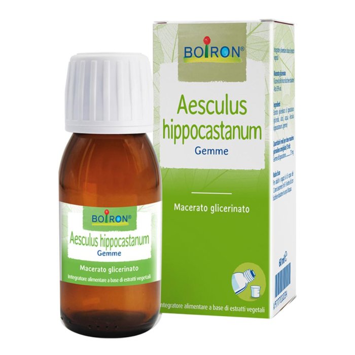 Boiron Aesculus Hippocastanum Gemme Macerato Glicerico 60 ml