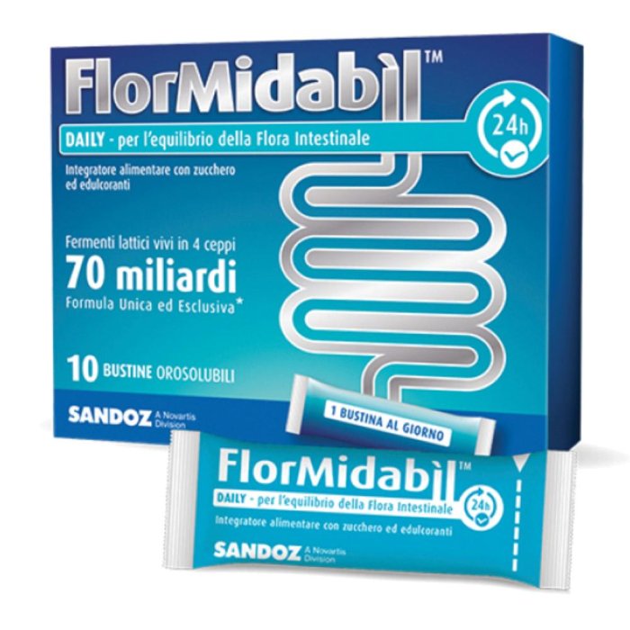 Sandoz Flormidabil - Daily Integratore Alimentare 10 Bustine