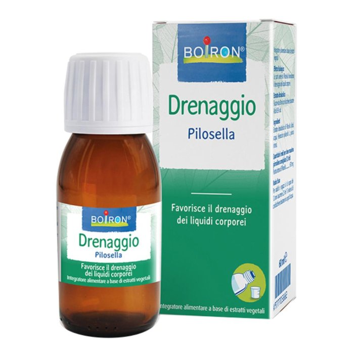 Boiron Drenaggio Pilosella Integratore Alimentare 60 ml