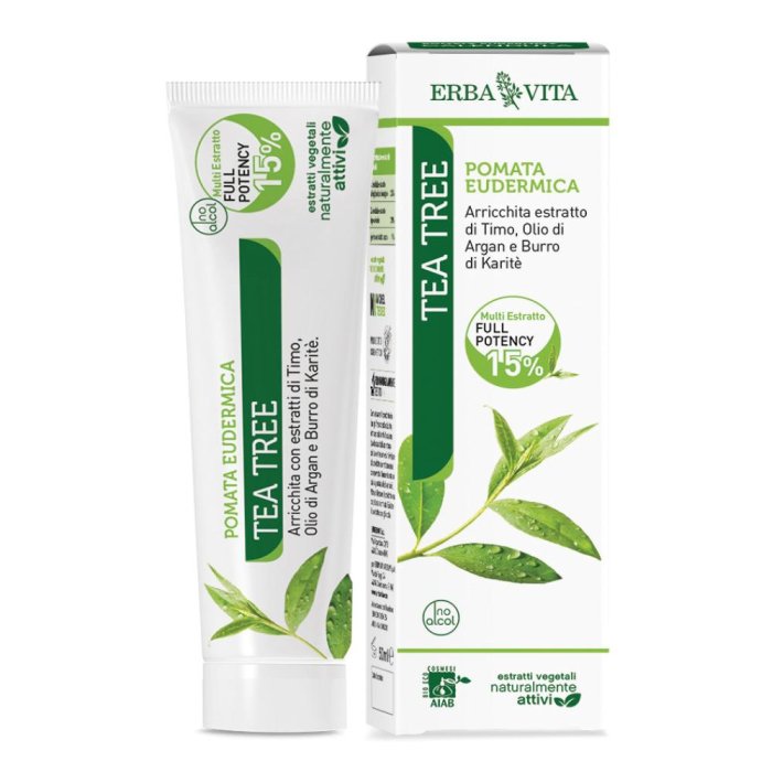 Erba Vita Pomate Eudermiche - Pomata Eudermica Tea Tree 50 ml