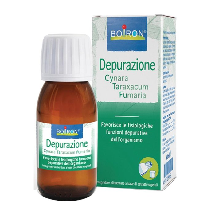 Boiron Cynara Taraxacum Fumaria Estratto Idroalcolico Depurativo 60 ml