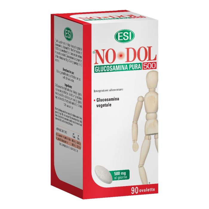 ESI NoDol - Glucosamina Pura 500 Vegetale Integratore Alimentare 90 Ovalette