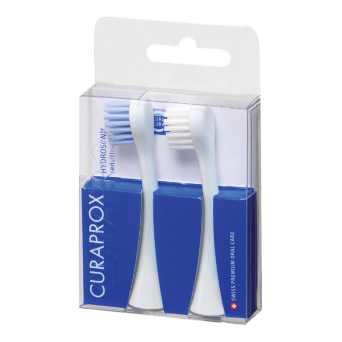 Curaprox Hydrosonic Brush Sens - testine spazzolino elettrico sensitive duo pack