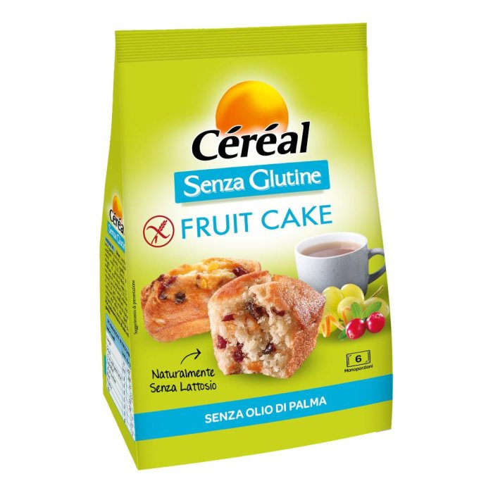 Cereal Buoni Senza Fruitcake plumcake senza glutine con frutta
