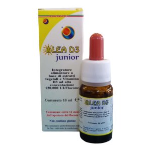 Olea D3 Junior 10 ml – integratore vitamina D3 e olio extravergine di oliva BIO 