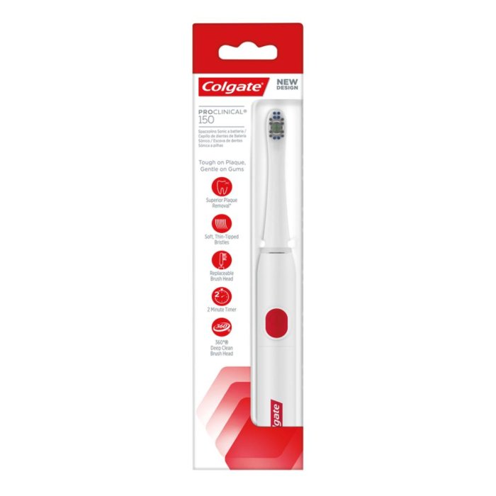 Colgate Palmolive Linea Dentale A Batteria 1 Spazzolino da Denti Pro-Clinical