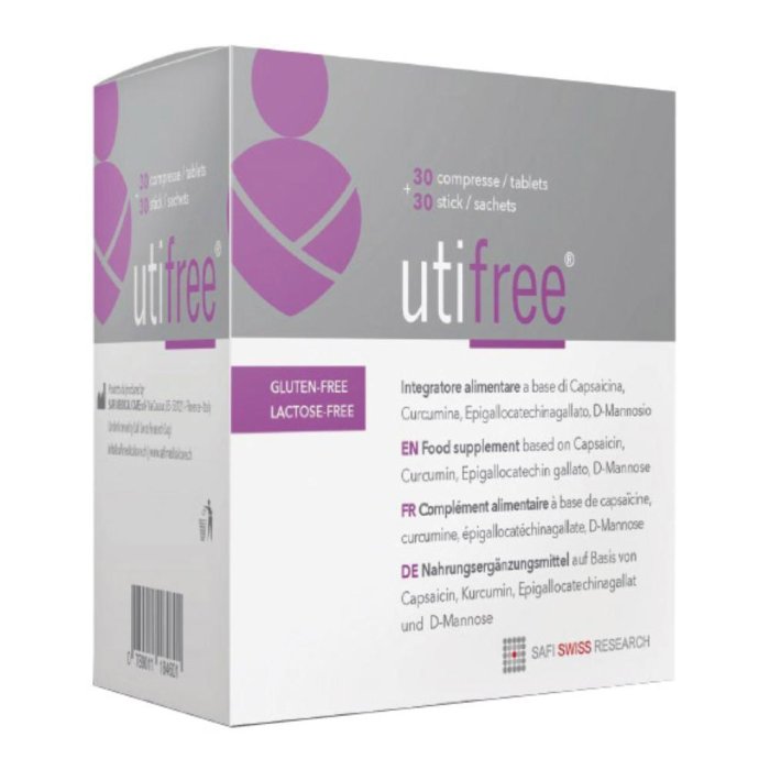 Safi Medical Care Utifree Integratore Antiossidante 30 compresse + 30 stick