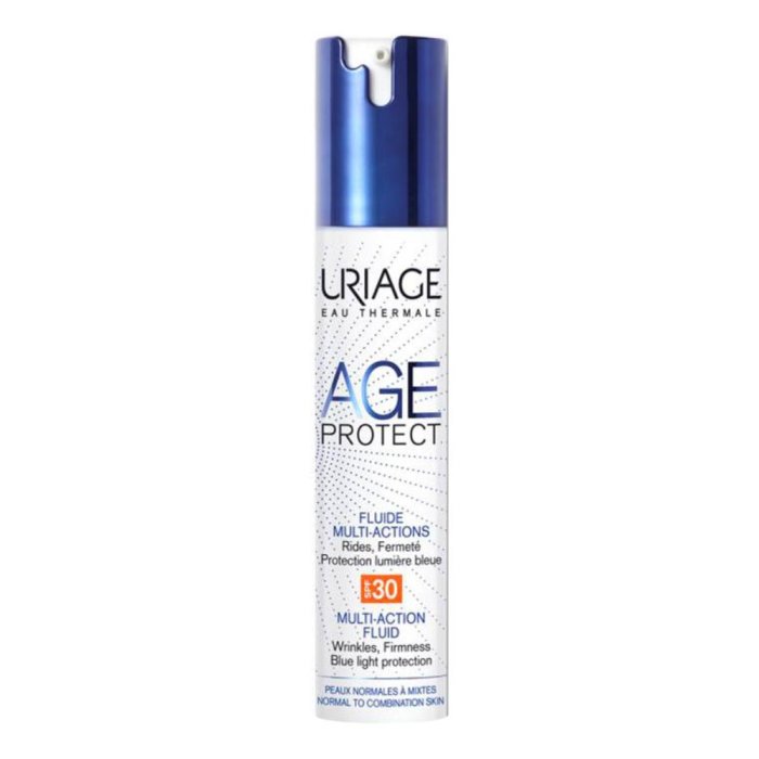 Uriage Laboratoires Dermatologiques Trattamenti Viso Age Protect Fluido Multi-Azione 40 ml