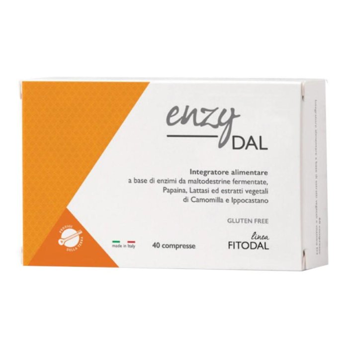 Enzydal Carmen 40 Compresse Integratore Enzimatico Digestivo per Favorire la Digestione