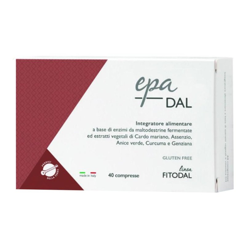 Fitodal Epadal 40 Compresse Integratore Alimentare Naturale per la Funzionalità Epatica e la Digestione