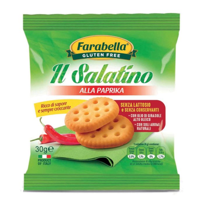 Farabella Salatino Alla Paprika Senza Glutine 30g