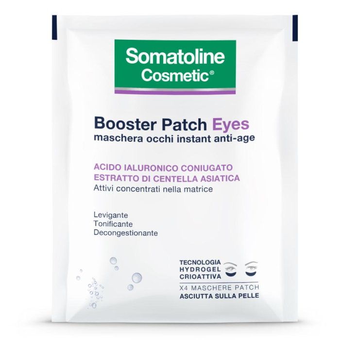 Somatoline Cosmetics Antiage Viso Maschera Contorno Occhi illuminante 1 pezzo