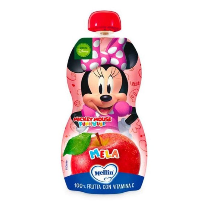 Pouch Disney Principessa mela - sacchetto snack per bambini