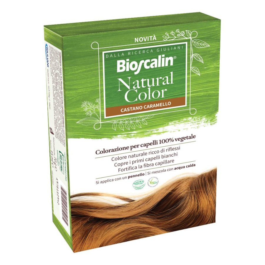 Bioscalin Colorazione Capelli Naturale Natural Color Castano Caramello 70 G Bioscalin Colorazione Capelli Naturale Natural Color Castano Caramello 70 G
