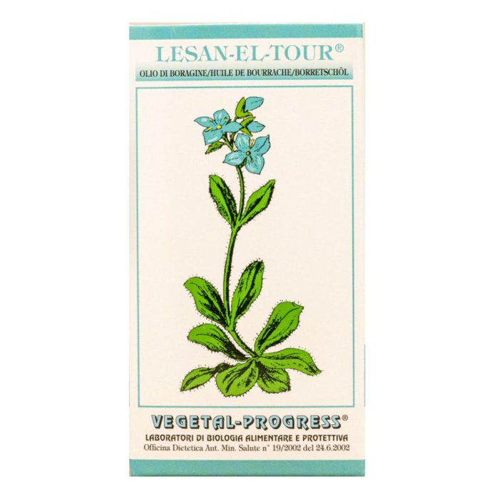 Lesan El Tour Bio 500 mg 50 capsule integratore alimentare naturale