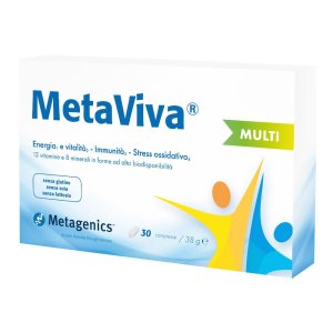 Metaviva Multi Integratore Multivitaminico e Multiminerale 30 Compresse