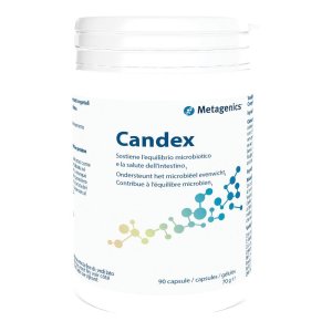Candex Integratore a Base di Enzimi Naturali per il Benessere Intestinale e il Controllo della Candida – Con Enzimi Attivi and Ingredienti Selezionati – Confezione da 90 Capsule