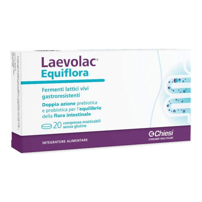 Chiesi Farmaceutici Laevolac Equiflora 20 Compresse