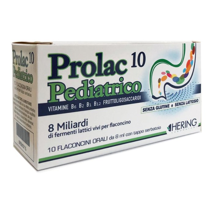 Hering Prolac10 Pediatrico Fermenti Lattici 10 Flaconcini