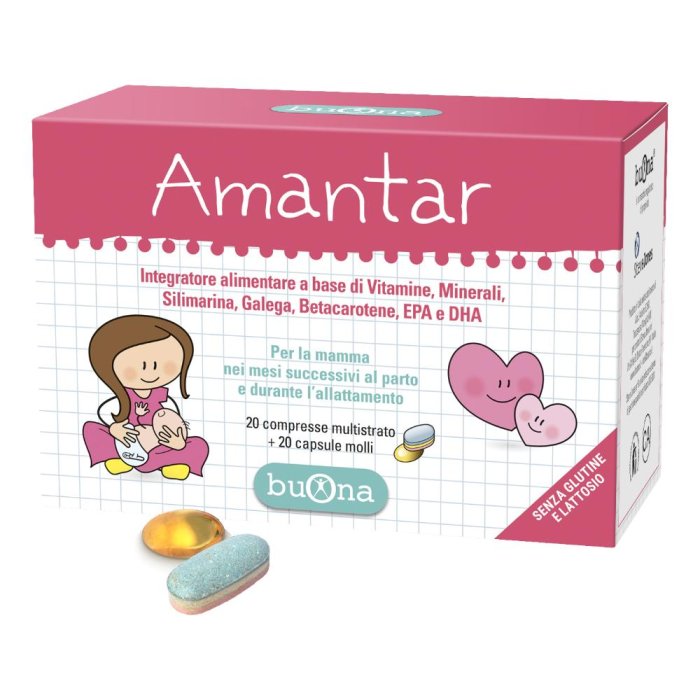 Steve Jones Amantar Integratore Alimentare 20 compresse + 20 capsule