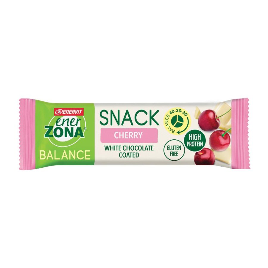 Enervit Enerzona Snack Balance Cherry barretta all'amarena 33 g Enervit Enerzona Snack Balance Cherry barretta all'amarena 33 g