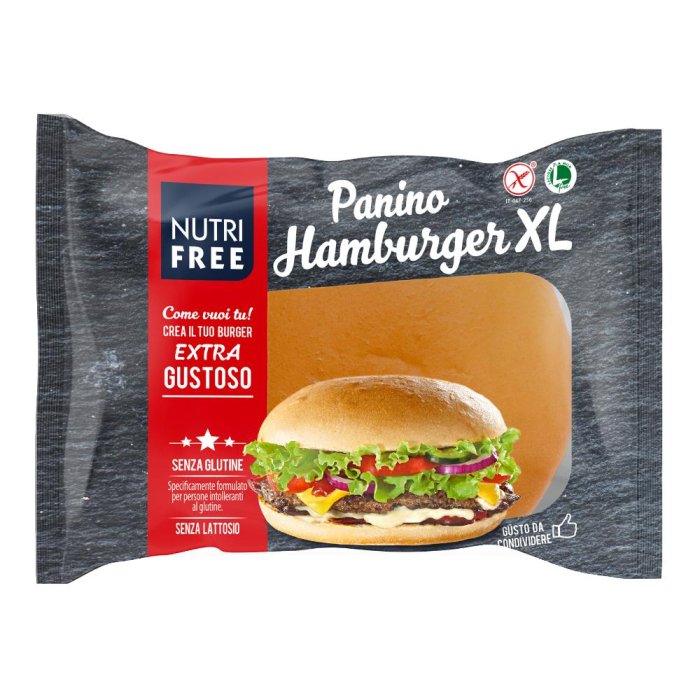 Nutrifree Panino Hamburger Xl senza glutine 100g