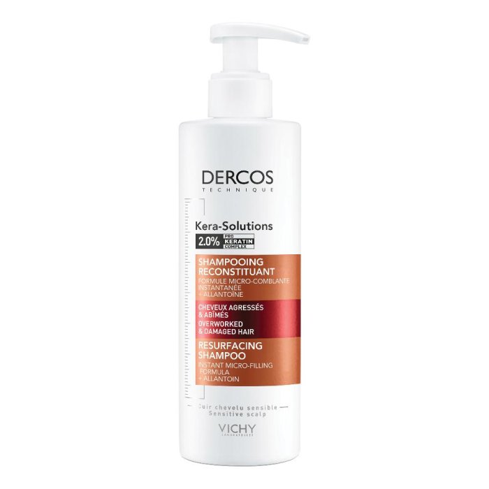 Kerasol Dercos Technique Kera Solution Vichy  Shampoo Ristrutturante 250 Ml