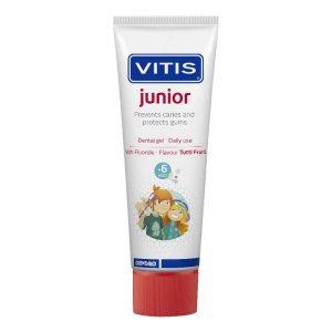 Vitis Junior - Gel Dentifricio per Bambini Sopra i 6 Anni 75ml