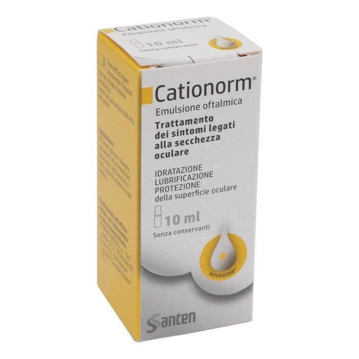 Cationorm Multi gocce oculari 10 ml lubrificante senza conservanti