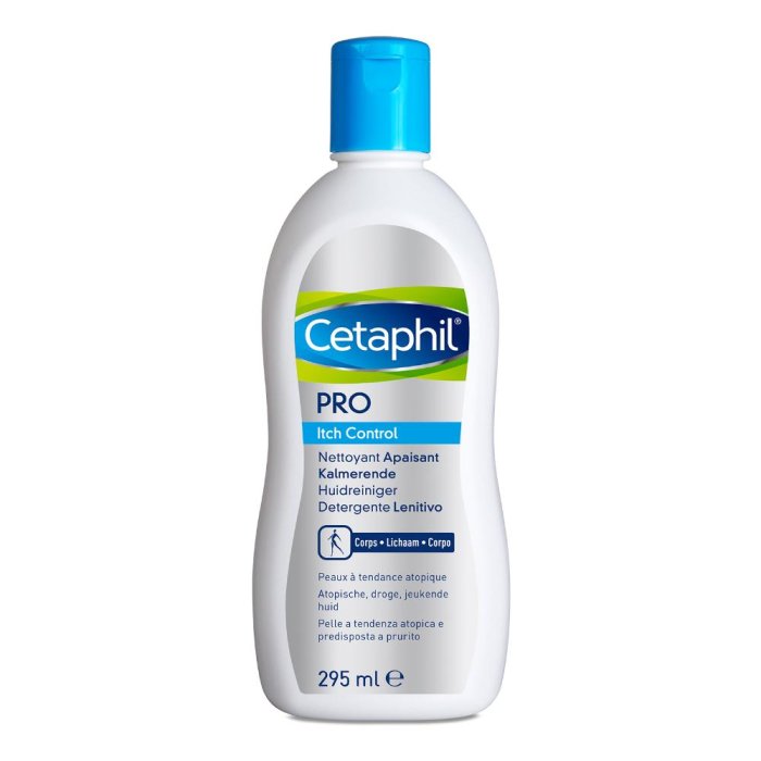 Cetaphil PRO Itch Control - Detergente Lenitivo per Pelle Atopica e Secca 295ml