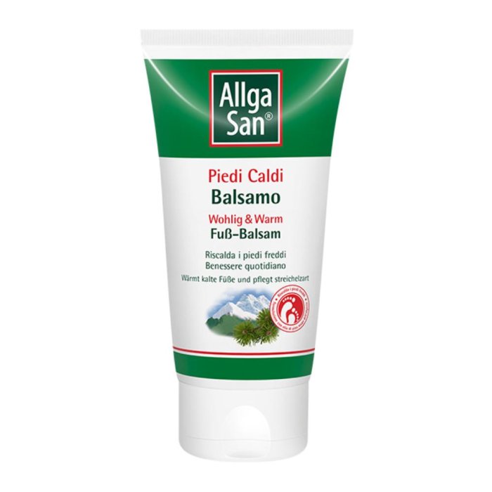 Allgasan piedi caldi 75 ml crema riscaldante per piedi freddi