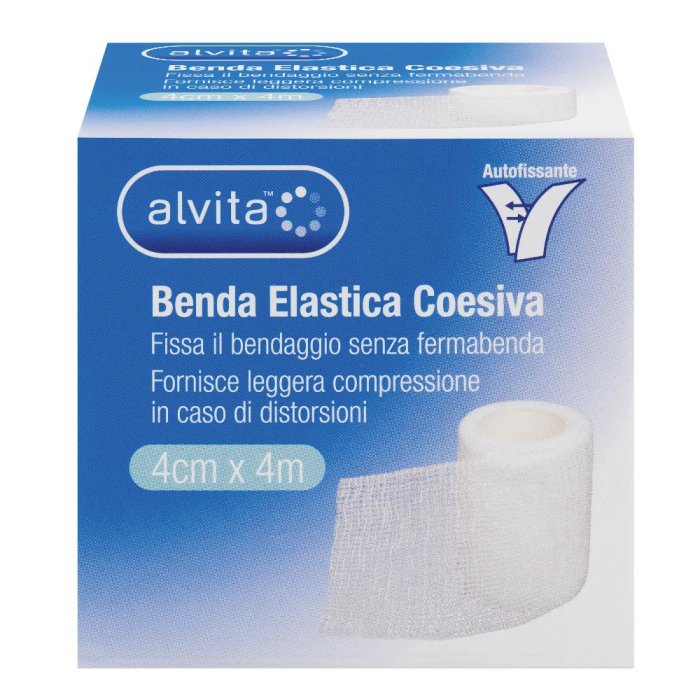 Alvita Benda Elastica Coesiva 4cm X 4m