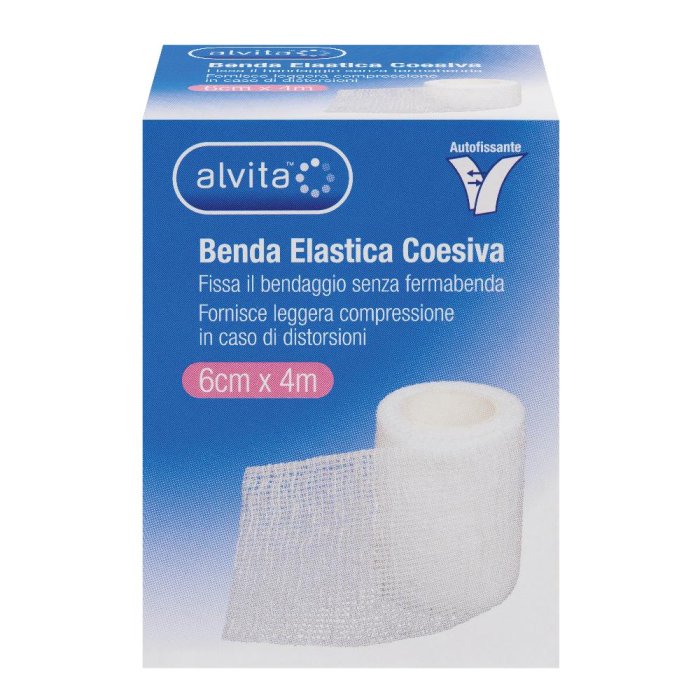 Alvita Benda Elastica Coesiva 6cm X 4m