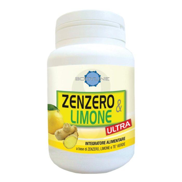 Bodyline Zenzero e Limone Ultra Integratore Controllo del Peso 60 Capsule
