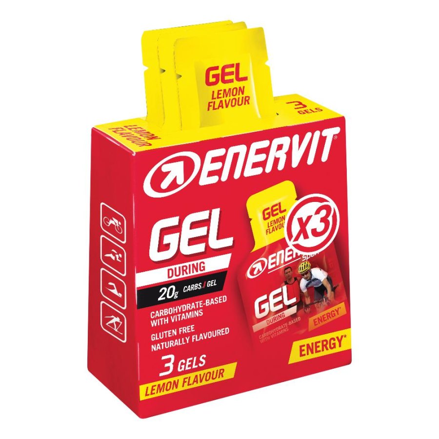 Enervit Sport Gel Energetico al Limone 75 millilitri Integratore per Sport Endurance e Ciclismo Enervit Sport Gel Energetico al Limone 75 millilitri Integratore per Sport Endurance e Ciclismo