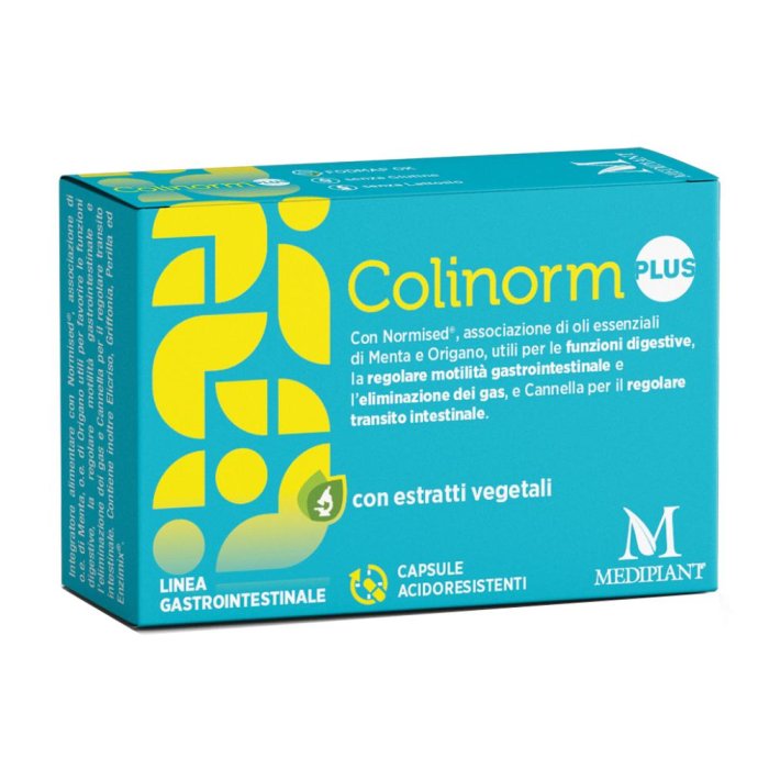 COLINORM Plus Integratore Alimentare 30 Capsule per il Benessere del Fegato e il Metabolismo dei Lipidi