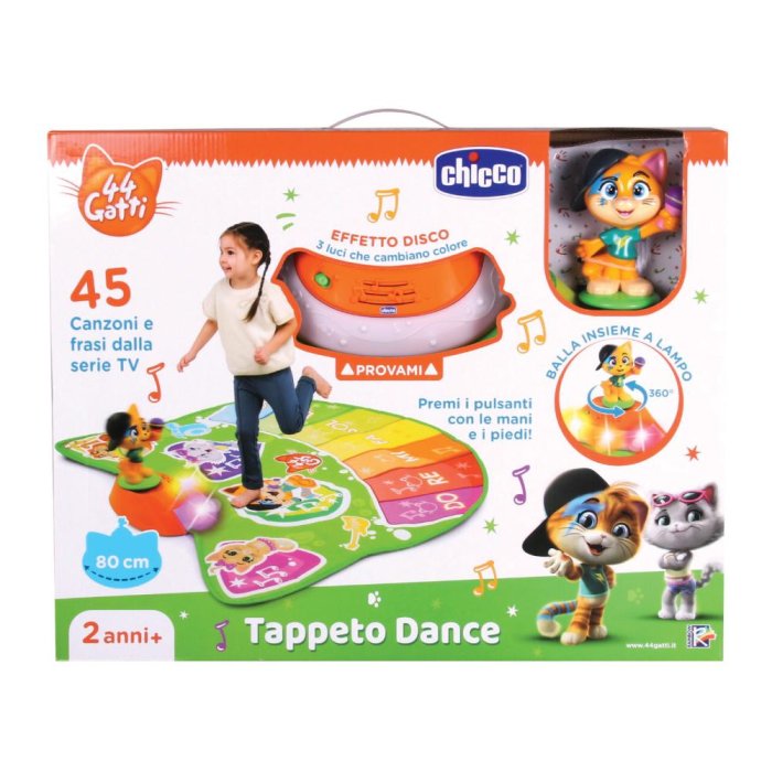 CH GIOCO 44 GATTI TAPPETO DANC
