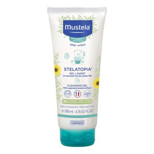 Mustela Trattamenti Delicati per Mamme e Bambini Stelatopia Gel Detergente 200 ml