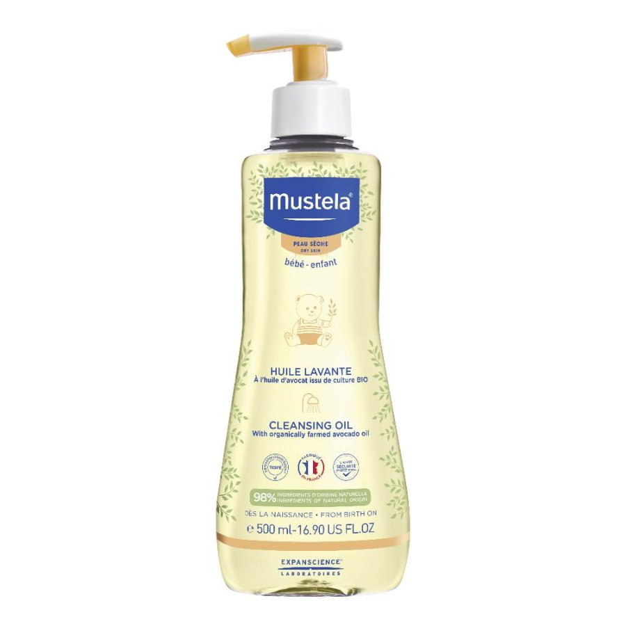 Lab.expanscience Italia Mustela Olio Bagno Pelle Secca 2019 500 Ml