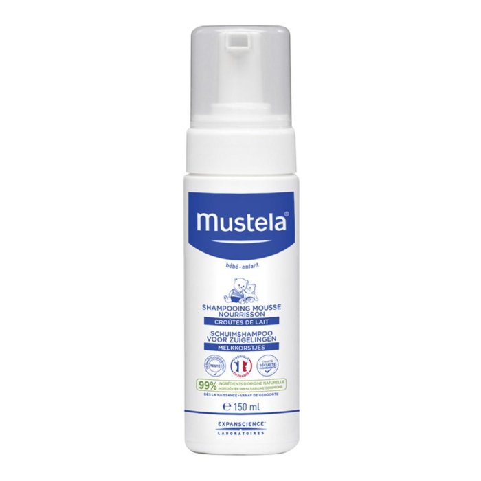 Lab.expanscience Italia Mustela Shampoo Mousse 150 Ml