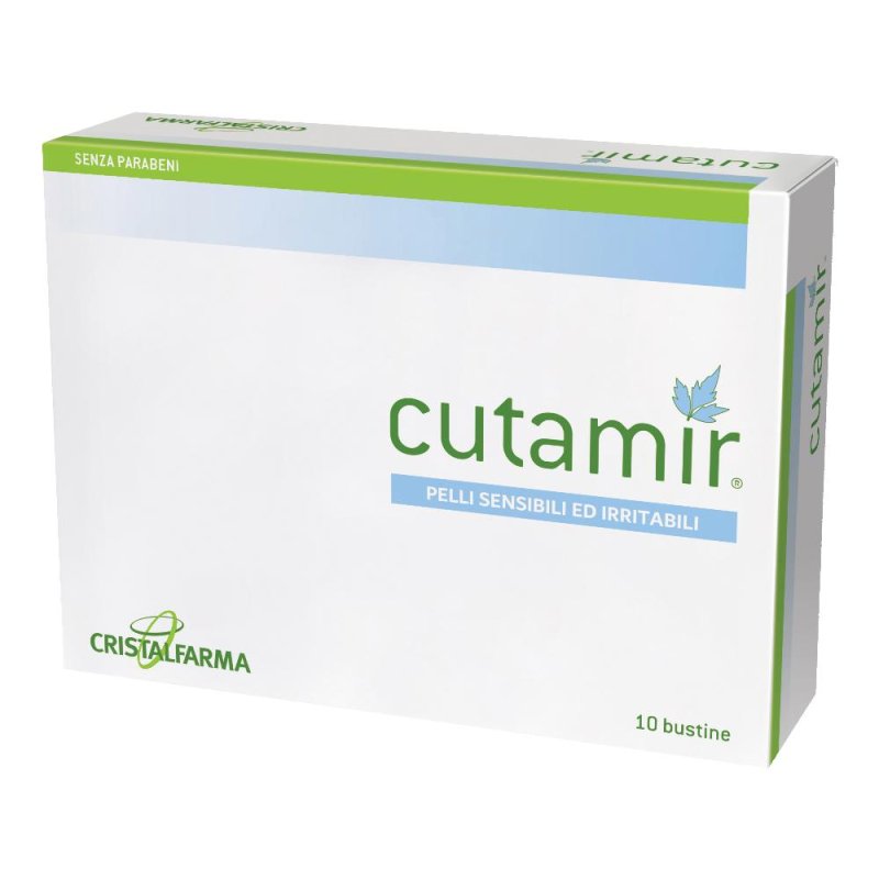Cristalfarma Cutamir Crema Protettiva per pelli sensibili 10 bustine