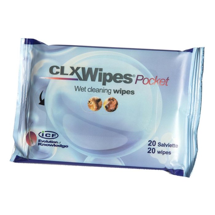 I.c.f. Ind.chimica Fine Clorexyderm Wipes Pocket 20 Salviette