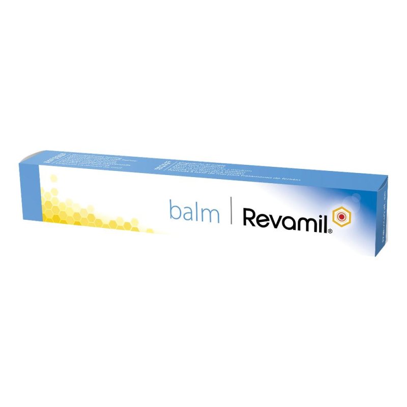 Revamil Balm Crema Lenitiva al Miele Medico per Ferite e Irritazioni della Pelle Tubo 50 Grammi